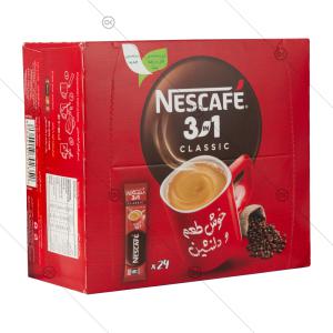 کافی میکس 3*1 کلاسیک 20 عددی نسکافه - سه‌رخ