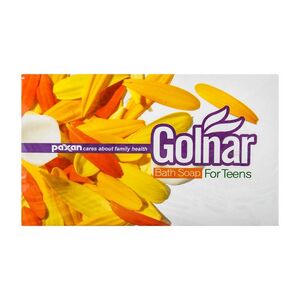 صابون حمام زرد 130 گرمی گلنار