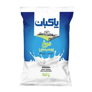 دوغ گرمادیده بدون گاز 900 گرم پاکبان