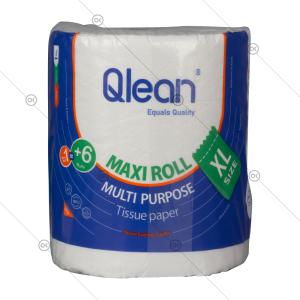 دستمال حوله ماکسی رول XL سفید 2 لایه کیولین - پشت