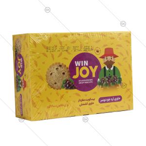بیسکویت حاوی کشمش 400 گرمی وین جوی زرکام - سه‌رخ