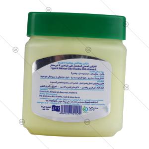 وازلین بهداشتی ویتامینه بدون بو 120 گرمی جی - پشت
