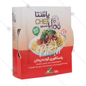 پاستا نیمه آماده گوجه ریحان 120 گرمی شف هو - سه‌رخ