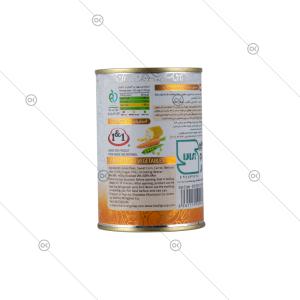 کنسرو مخلوط سبزیجات 410 گرمی یک و یک - پشت