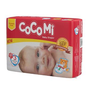 پوشک بچه سایز 5 خیلی بزرگ 10 عددی مای بیبی - روبرو