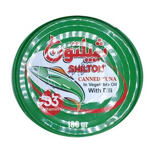 کنسرو ماهی تن با شوید آسان بازشو 180 گرمی شیلتون