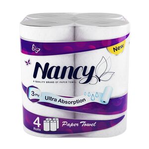 نوار بهداشتی بالدار فلاف نازک فوق العاده بزرگ 7 عددی نانسی