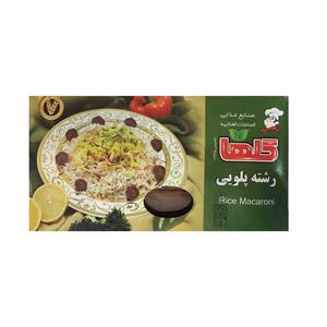 رشته پلویی جعبه ای 400 گرمی گلها