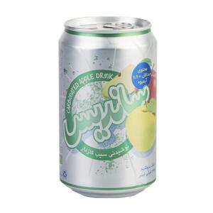 نوشیدنی سیب گازدار قوطی 24330 سی سی